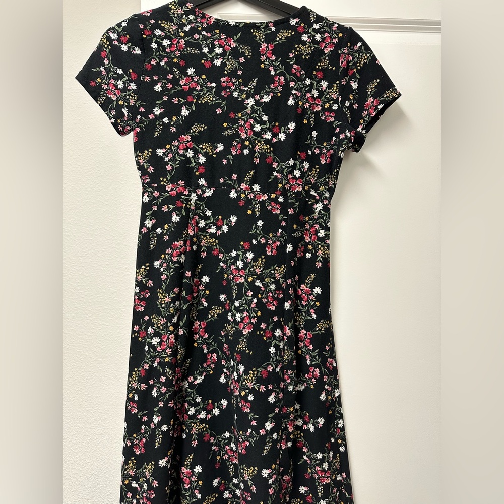PINK ROSE VINTAGE DRESS - Picture 2 of 4